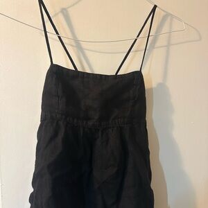 Black Spaghetti Strap Dress